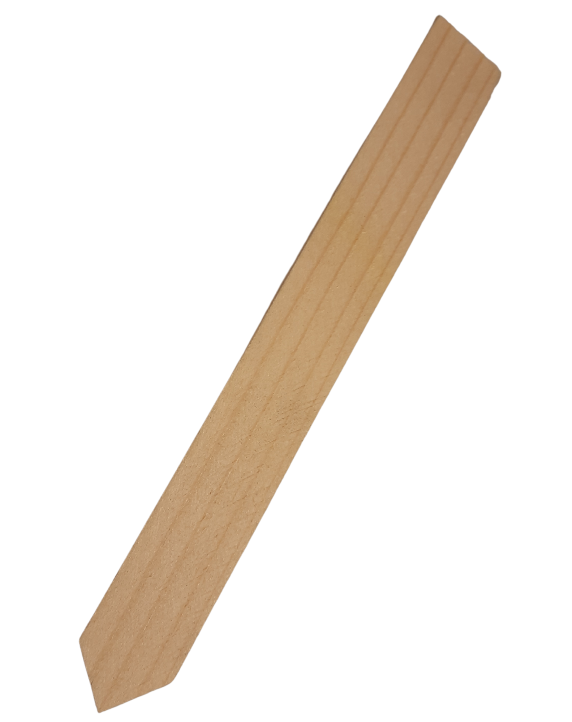 30x Lasama Holz-Stecketiketten 15 x 2 cm