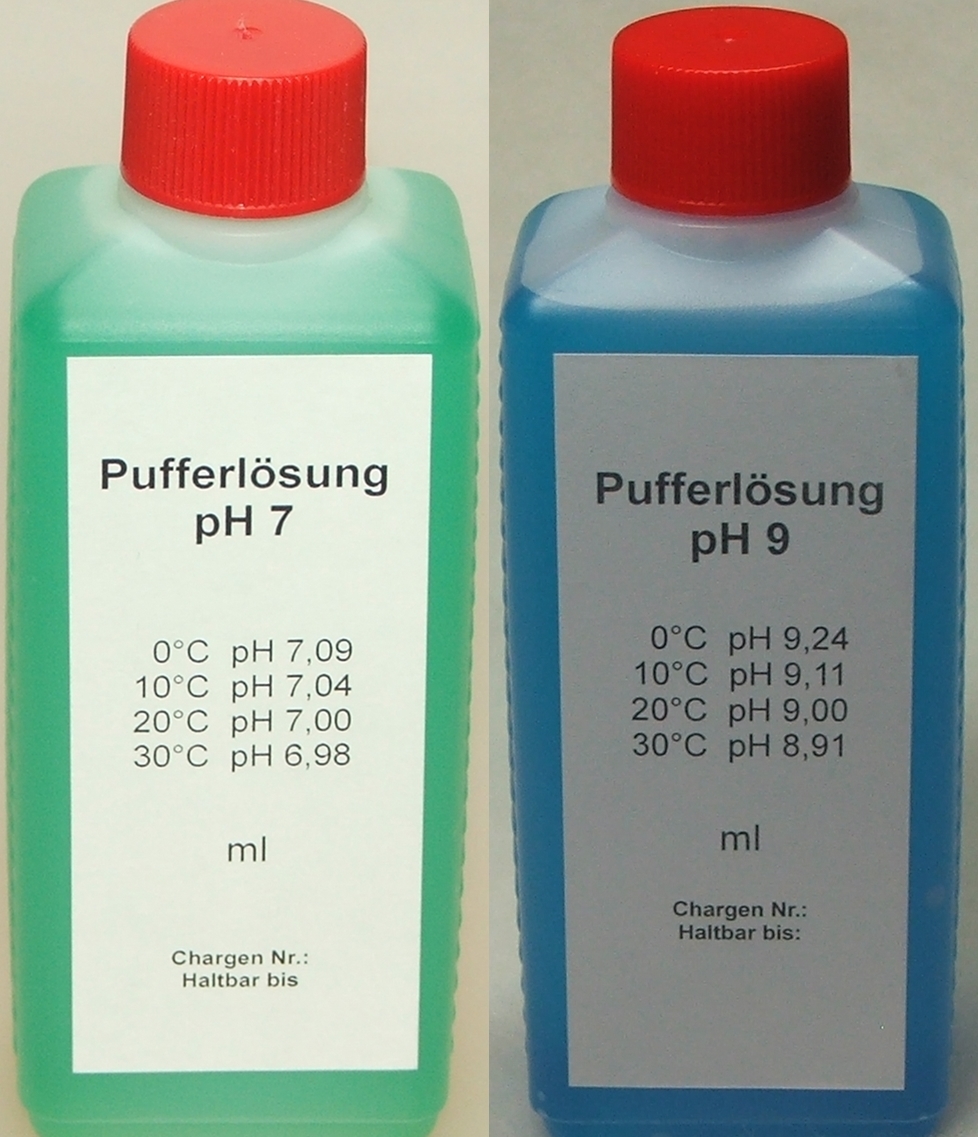 Pufferlösung / Eichlösung Set je 500 ml pH7 + pH9