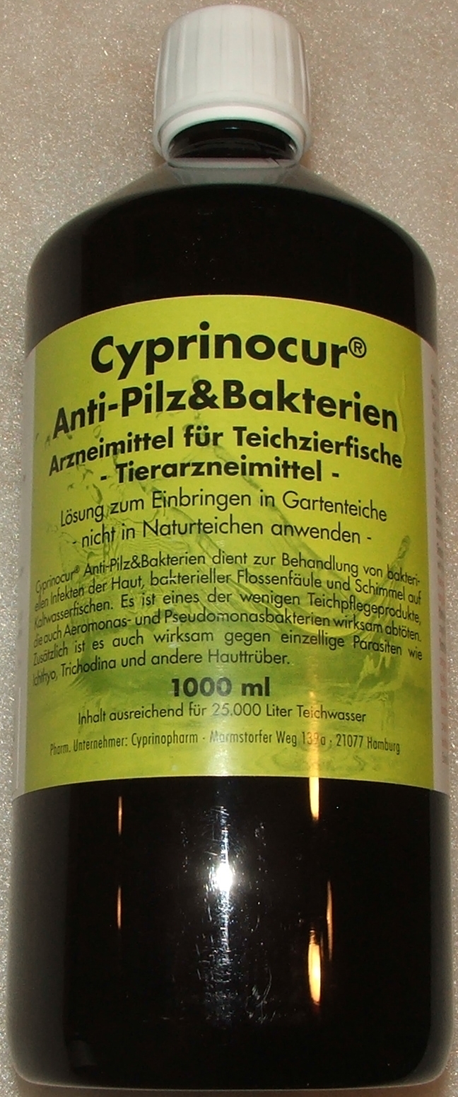 Cyprinocur Anti-Pilz und Bakterien 1 Liter