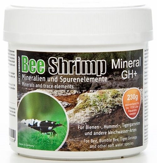 SaltyShrimp - Bee Shrimp Mineral GH+, 230 g