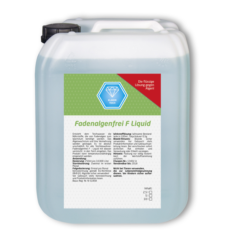 Fadenalgenfrei F Liquid 20 Liter